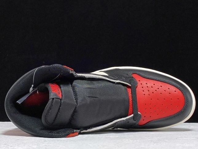 OG 1 Retro High Air Toe Jordan Bred 555088-610 0731